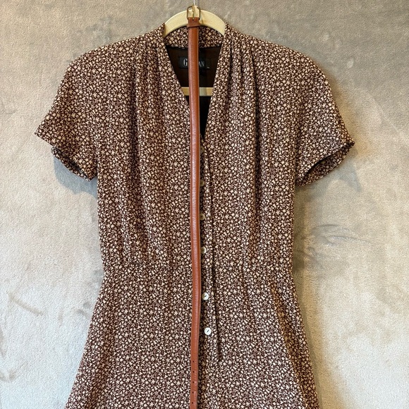 Gillian Vintage Floral 90s Retro Jumpsuit Sz 4 - Picture 7 of 8